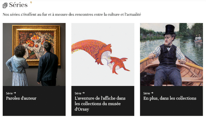 Magazine en ligne du musée d'Orsay